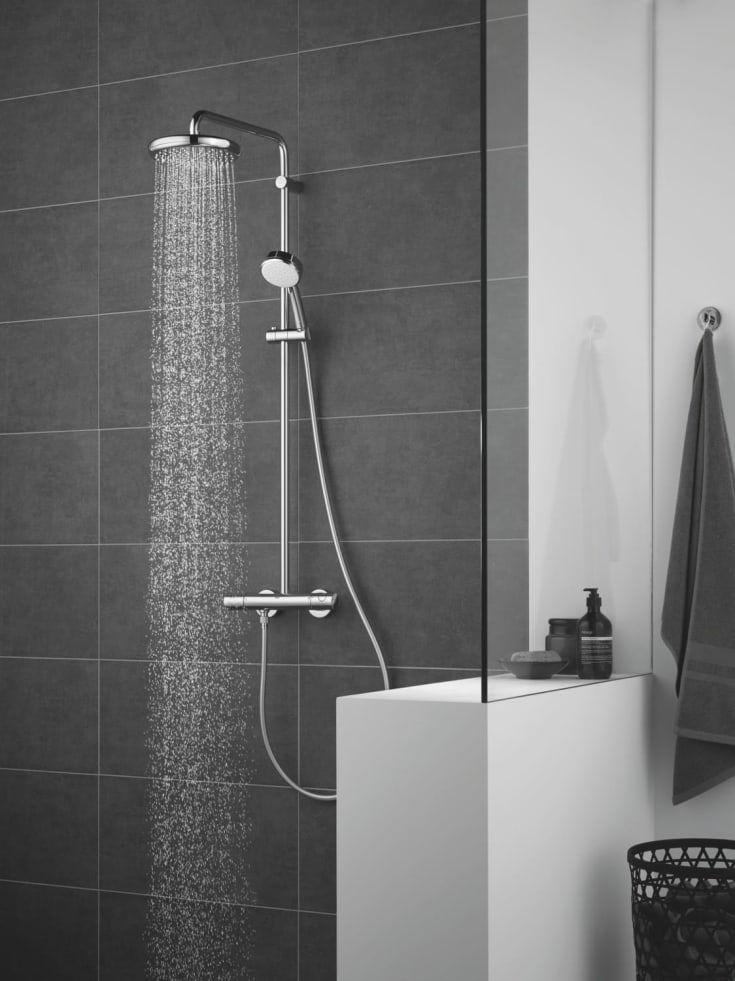 Grohe Tempesta Cosmopolitan 210 duschset, krom