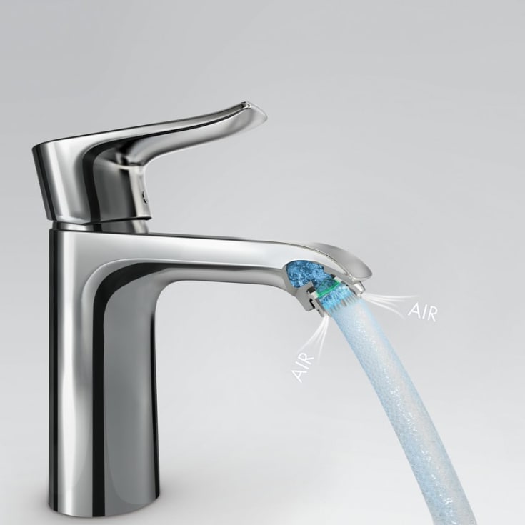 Hansgrohe Metris 110 tvättställsblandare, krom