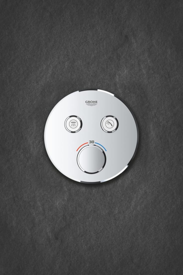 Grohe Grohtherm SmartControl dusjbatteri, krom