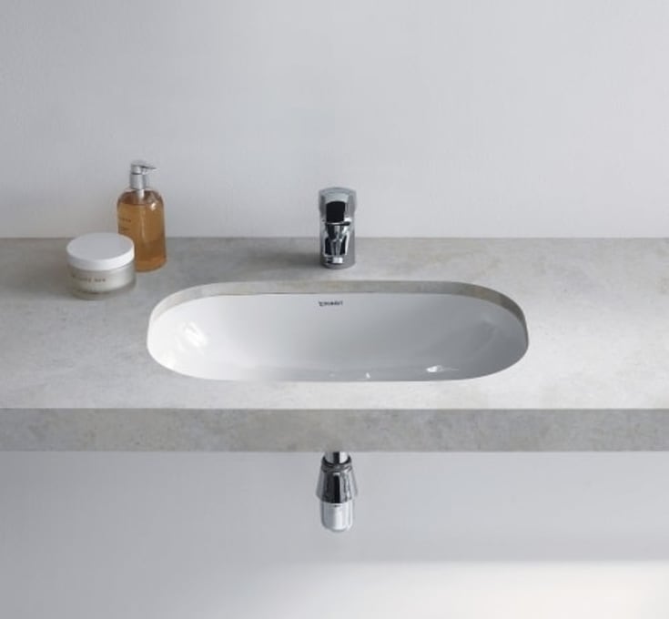 Duravit D-Code tvättställ, 52,5x32 cm, vit