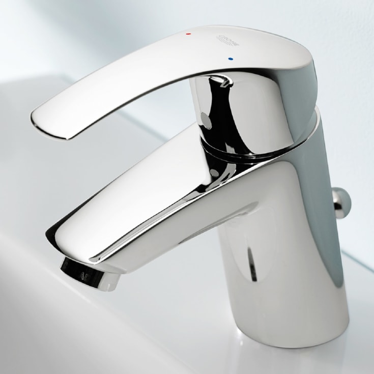 Grohe Eurosmart etgrebs håndvaskarmatur m/bundventil, S-size