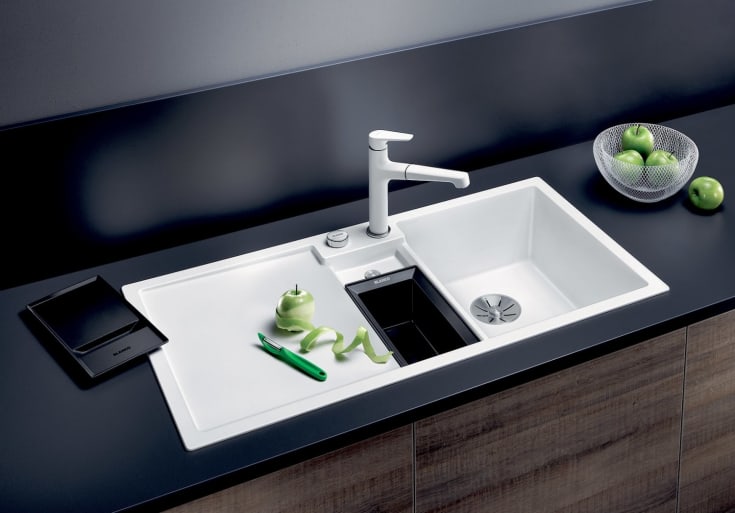 Blanco Collectis 6S MXI diskbänk, 100x51 cm, vit