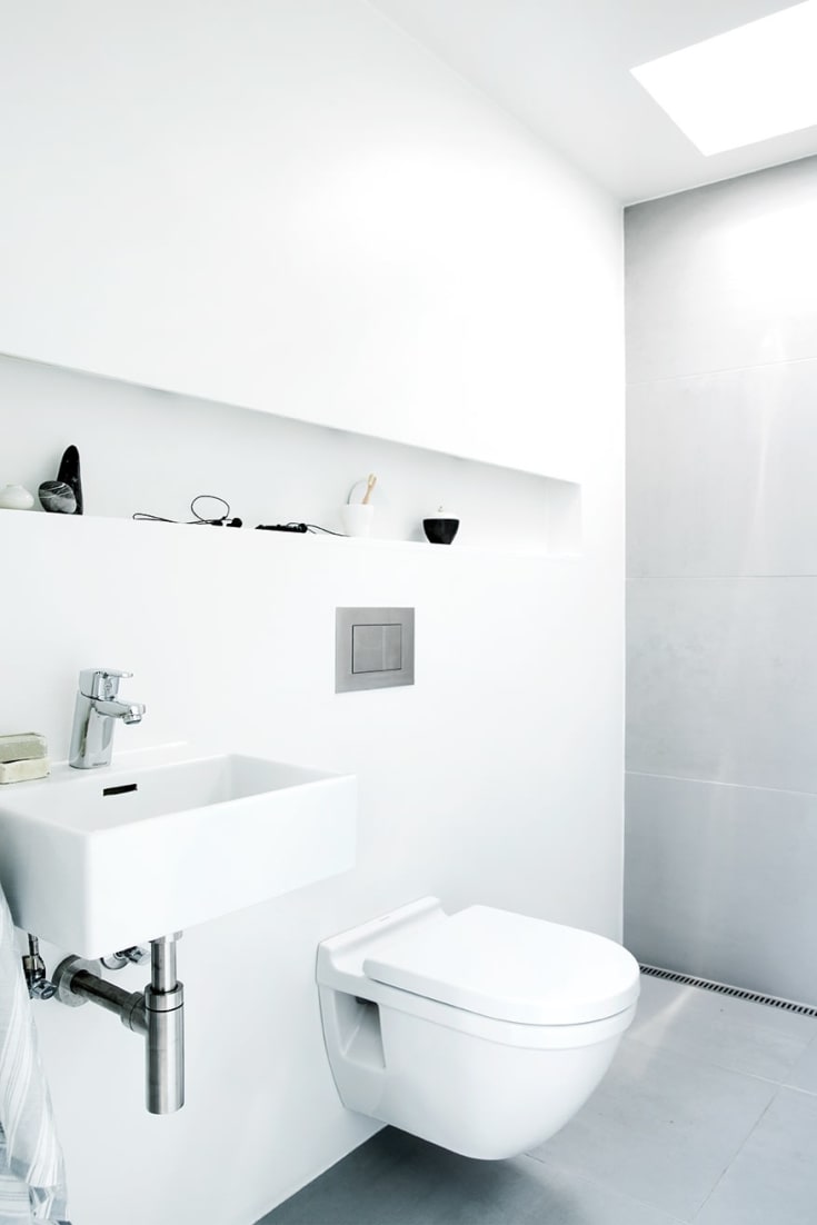 Damixa Pine servantbatteri, krom