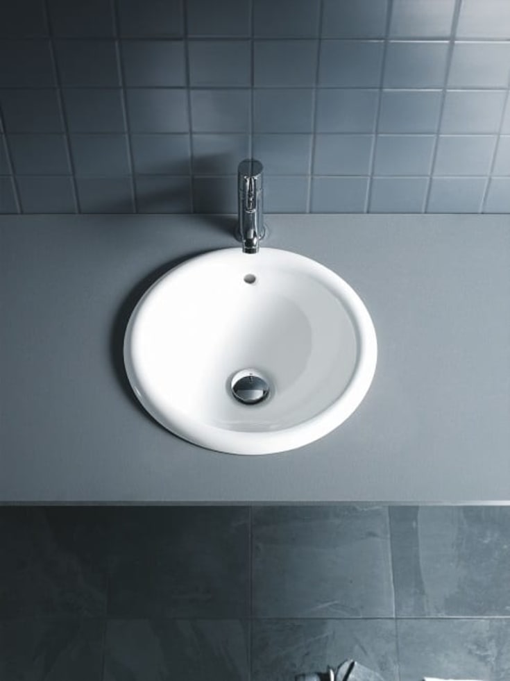 Duravit Architec håndvask, Ø40 cm, hvid