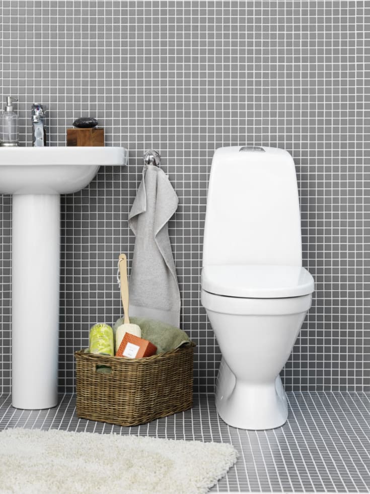 Gustavsberg Nautic 5500L toilet, hvid