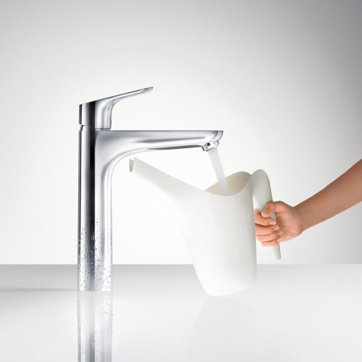 Hansgrohe Focus 190 tvättställsblandare, krom