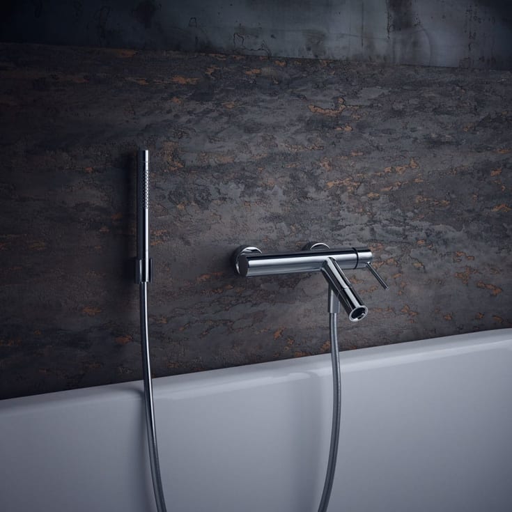 Axor Starck 1-greps Badekarbatteri, krom