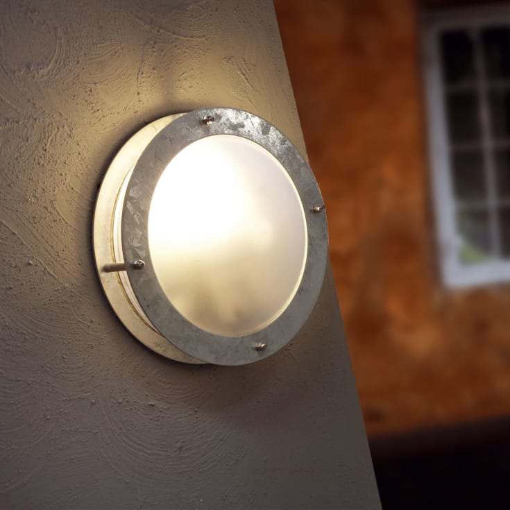Nordlux Malte vägglampa utomhus, öppen