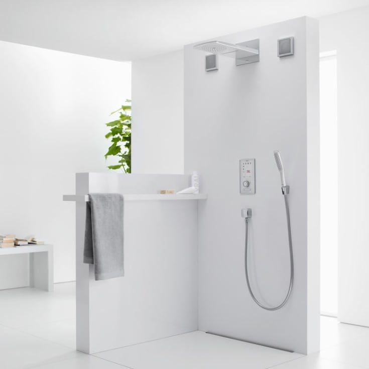 Hansgrohe Raindance Rainfall takdusch, 21,4x45,5 cm, krom