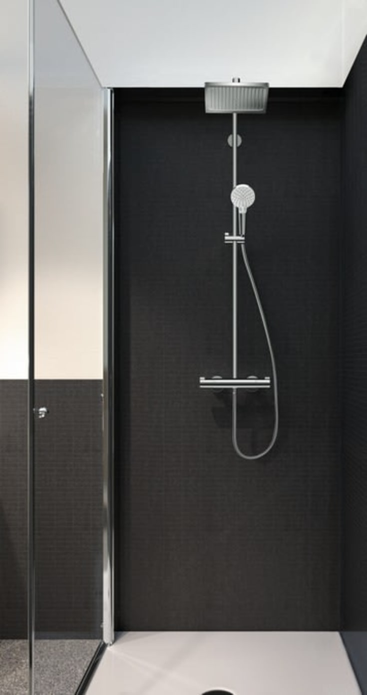 Hansgrohe Crometta E 240 duschset, krom