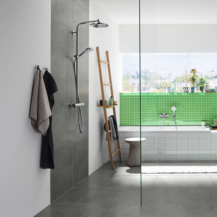 Hansgrohe Crometta S 240 dusjsett, vannbesparende, krom