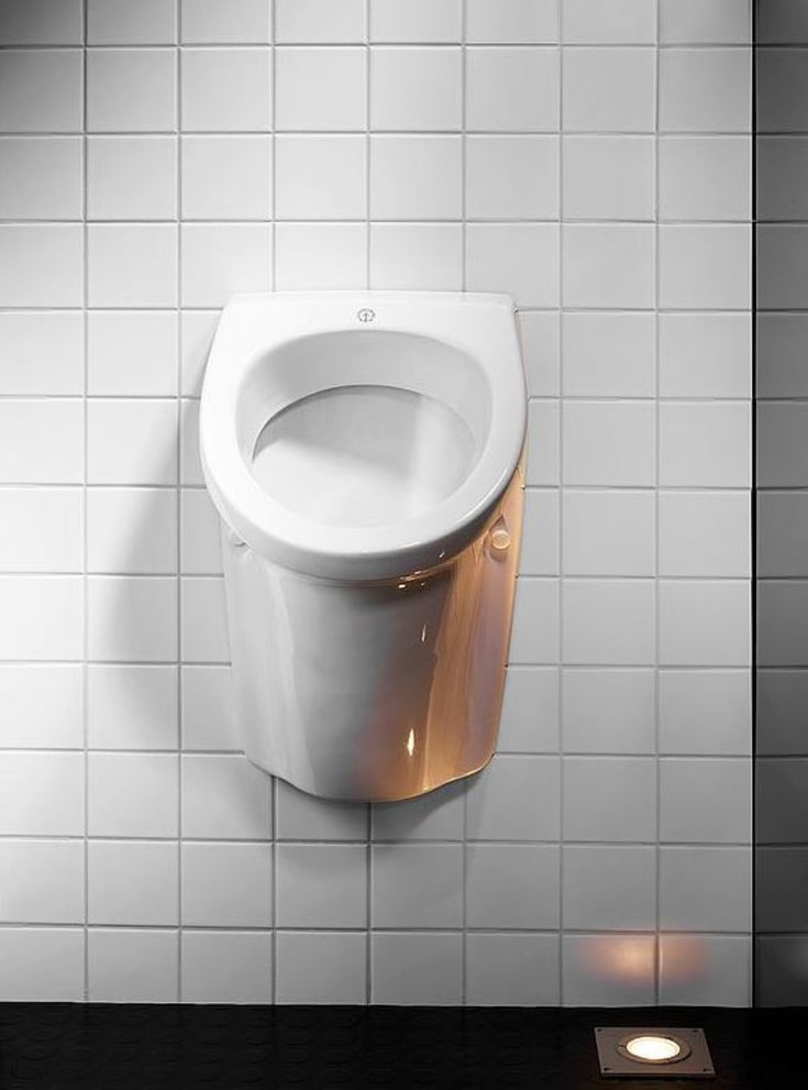 GBG Saval urinal skjult tilgang
