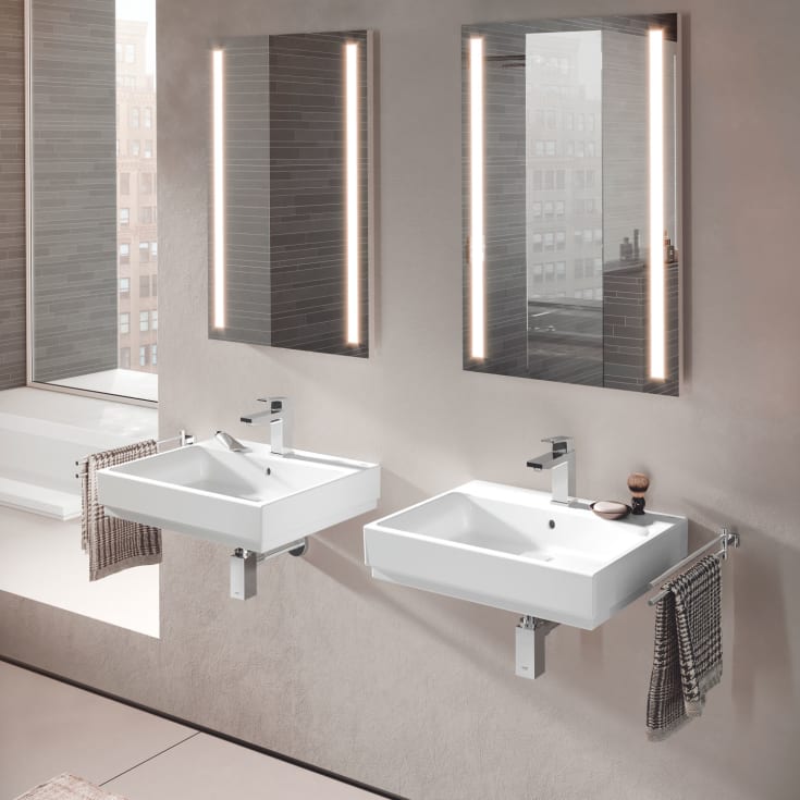 Grohe Cube Ceramic håndvask, 60x49 cm, hvid