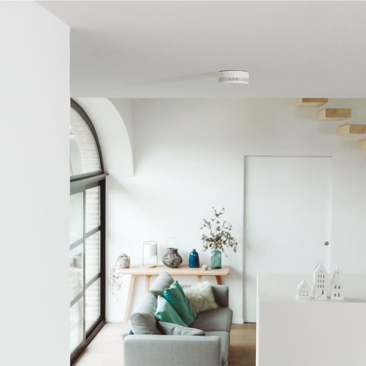 Netatmo Smart WiFi røgalarm, hvid