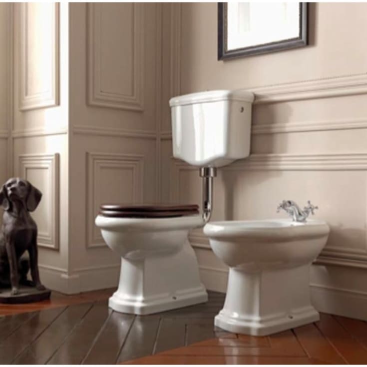 Lavabo Retro Low toalett, vit