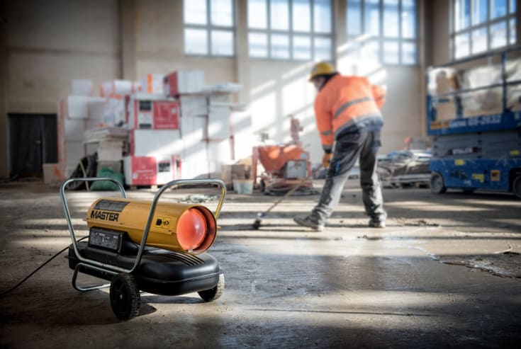 Master varmekanon B 100 CED, 29 kW