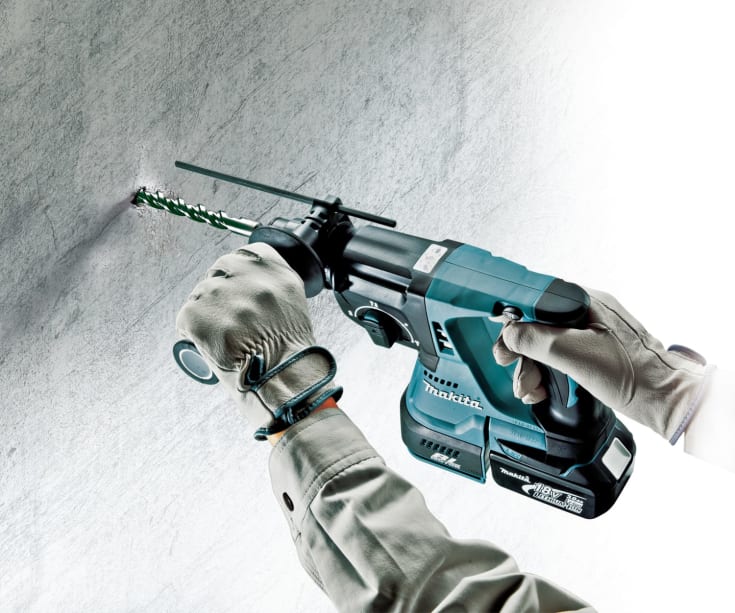 Makita borehammer DHR243RTJ, 18 V