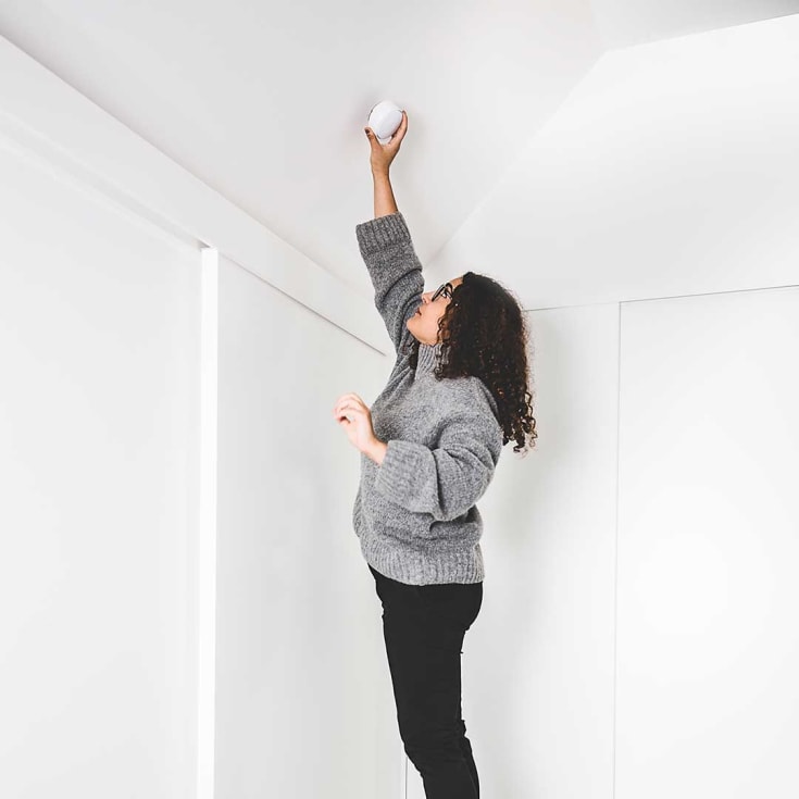 Minut Point Smart Home Alarm, hvid