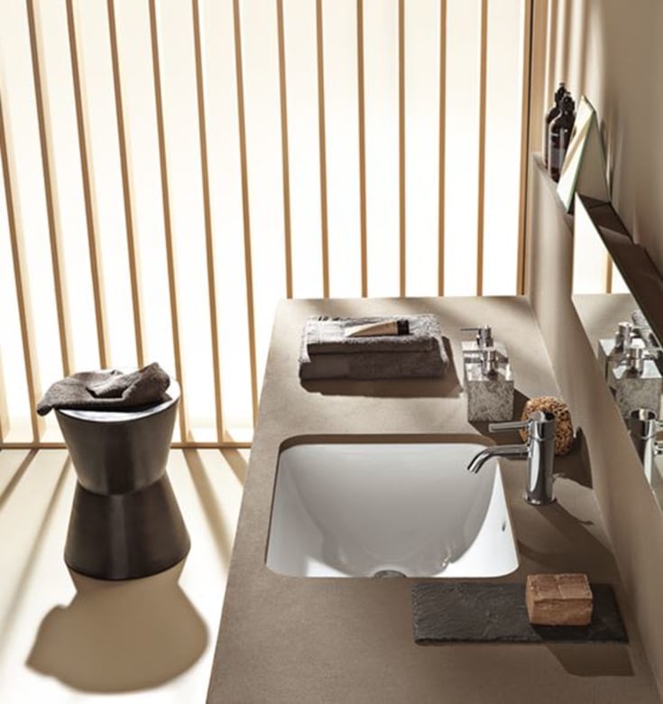 Geberit VariForm servant, 58x49 cm, hvit