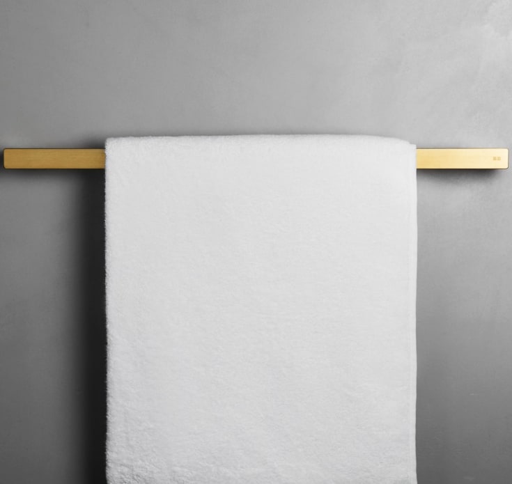 Unidrain Reframe handduksstÄng, 60,5 cm, mÀssing