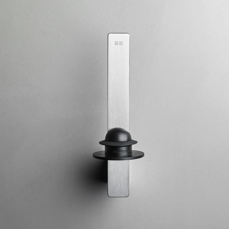 Unidrain Reframe reservepapirholder, børstet rustfrit stål