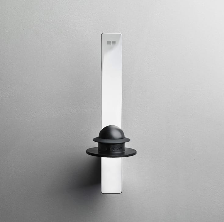 Unidrain Reframe reservepapirholder, polert rustfritt stål