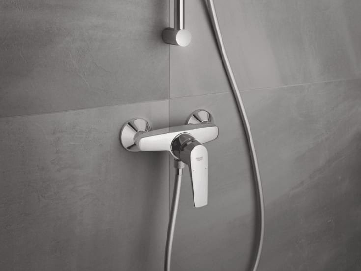 Grohe BauFlow dusjbatteri, krom