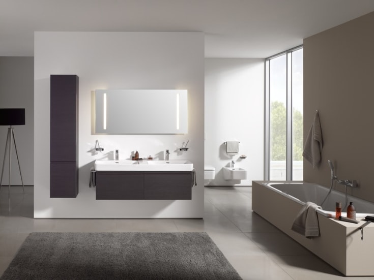 Laufen Pro S tvättställ, 130x46 cm, vit