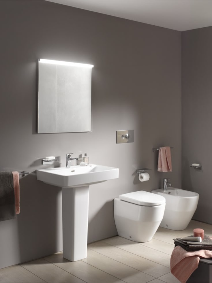 Laufen Pro S tvättställ, 65x46,5 cm, vit