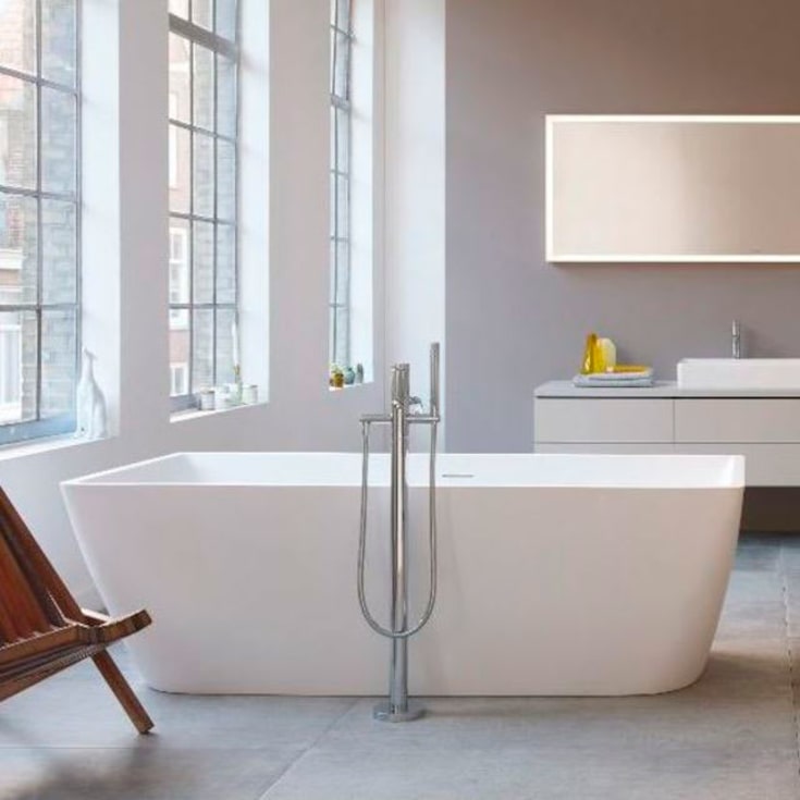 Duravit DuraSquare badekr, 185x85 cm, hvit