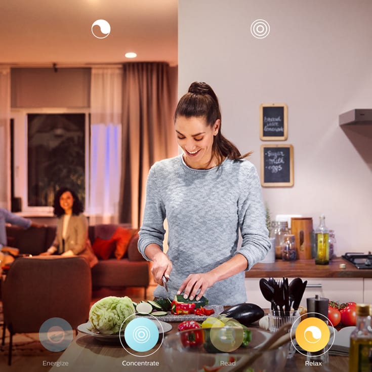 Philips Hue White Ambiance GU10 spotpære, 1-pak
