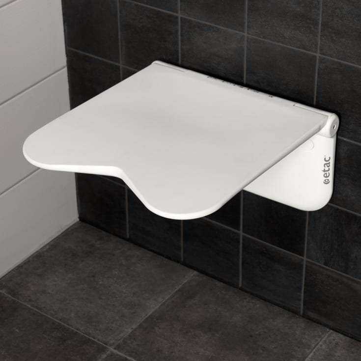 Etac Relax klappsits, vit