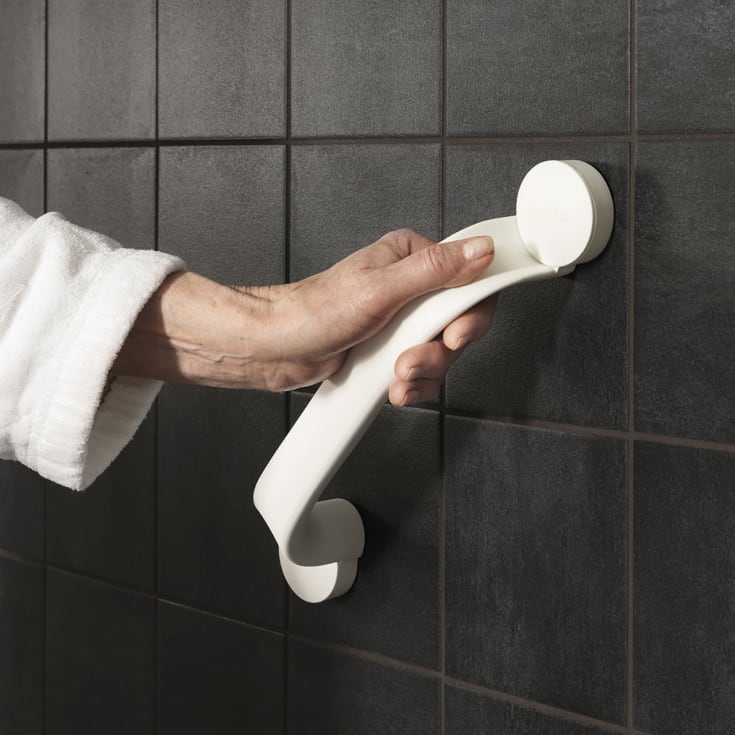 Etac Flex støttehåndtak, 30 cm, hvit