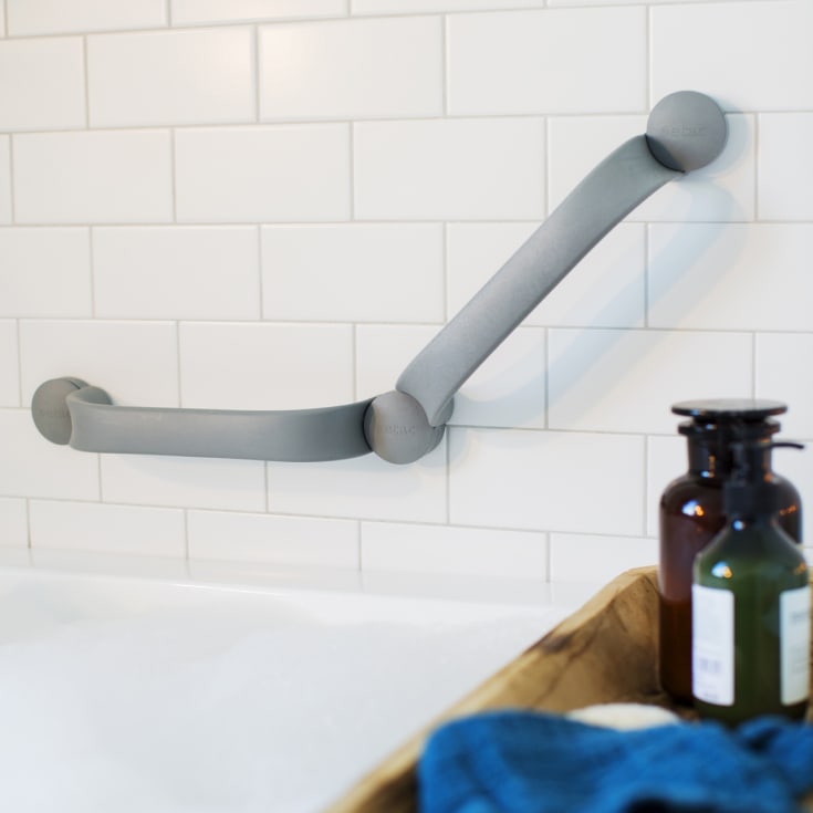 Etac Flex förlängningsdel till stödhandtag, 30 cm, grå