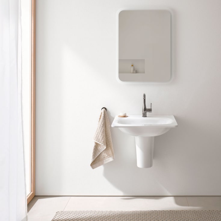 Grohe Essence halvpelare till tvättställ, vit