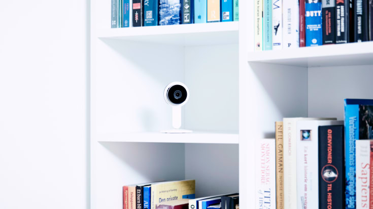 Sikkerthjem inomhus HD WiFi SmartCam till S6evo larmsystem