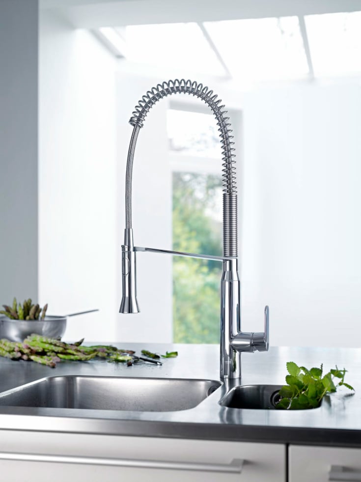 Grohe K7 kjøkkenarmatur, krom