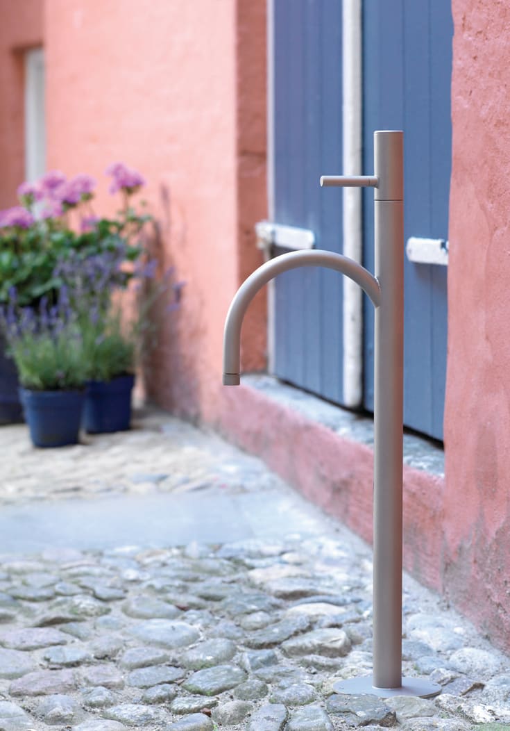 Frostline Classic vandpost, 79,5 cm, rustfrit stål