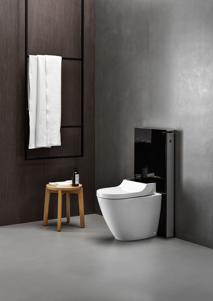 Geberit AquaClean Tuma Comfort douchetoilet, back-to-wall, hvid