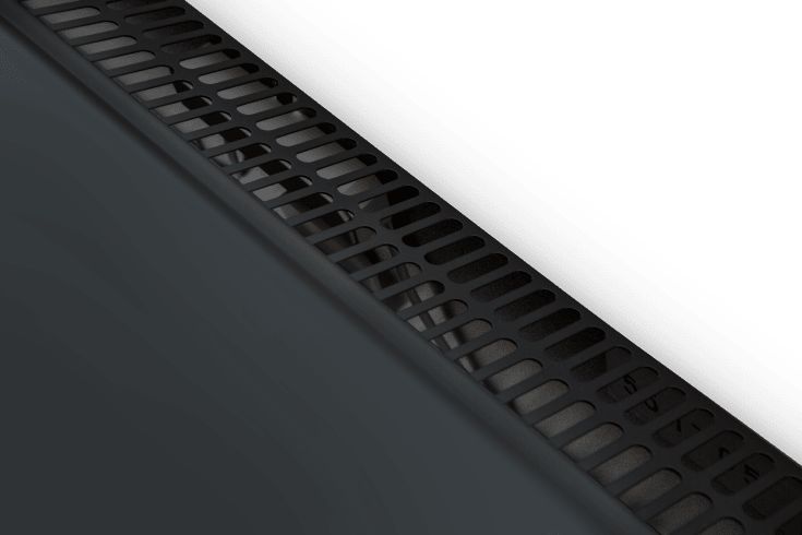 Adax Neo H elradiator med termostat & wifi, 230V, 2000W, sort, 27-31 m²