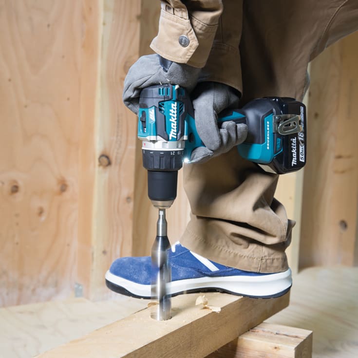 Makita Kompakt Borskrutrekker m/batterier 3 x 18 Volt/5,0 Ah