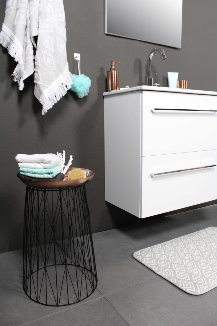 Sanibell Basicline möbelpaket, 60x39 cm, vit högglans