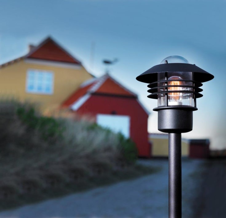 Nordlux Vejers trädgårdslampa, svart