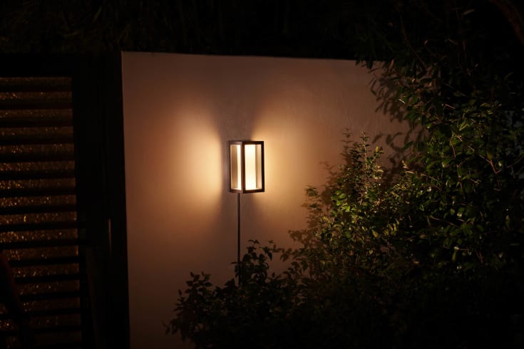 Philips Hue Impress utelys vegg, lille