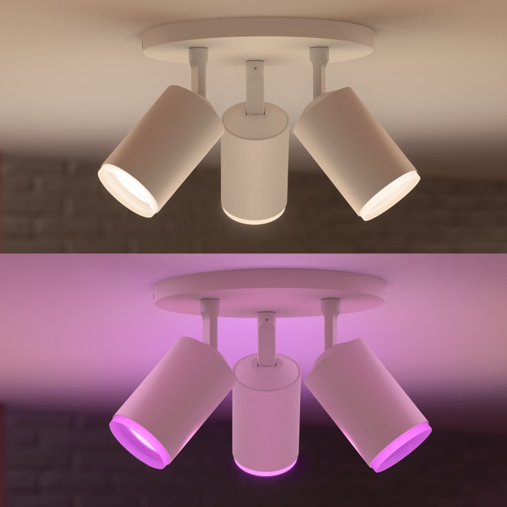 Philips Hue Fugato takspotlight, vit