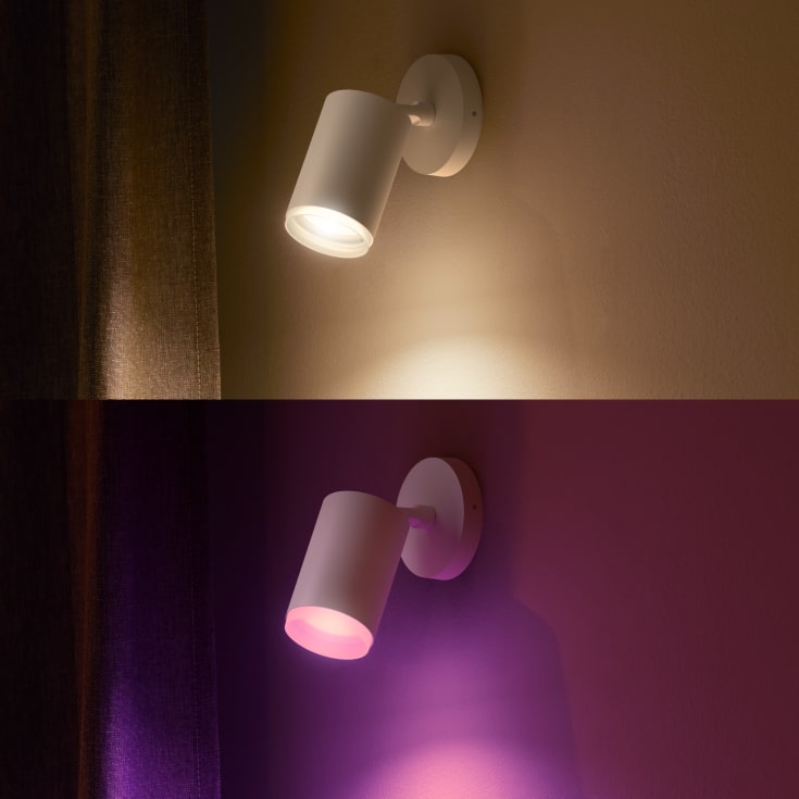 Philips Hue Fugato takspotlight, vit