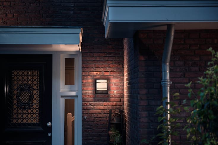 Philips myGarden Petronia utelys vegg med sensor