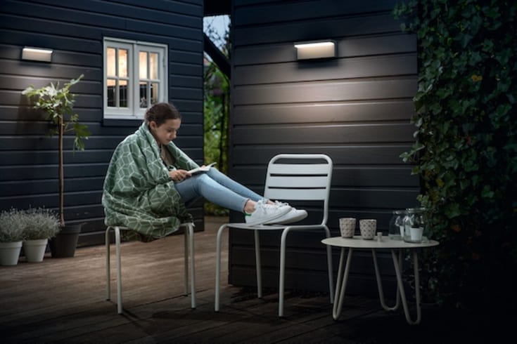 Philips myGarden Bustan vägglampa utomhus