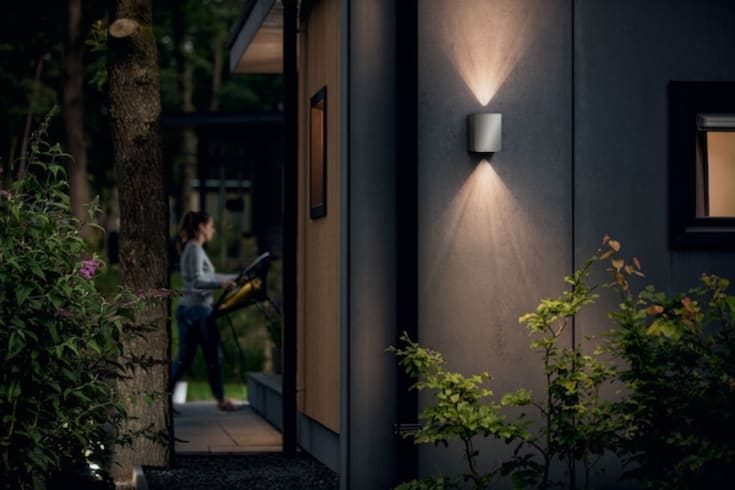 Philips myGarden Cistus vägglampa utomhus