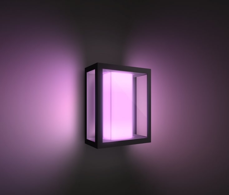 Philips Hue Impress utelys vegg, stor